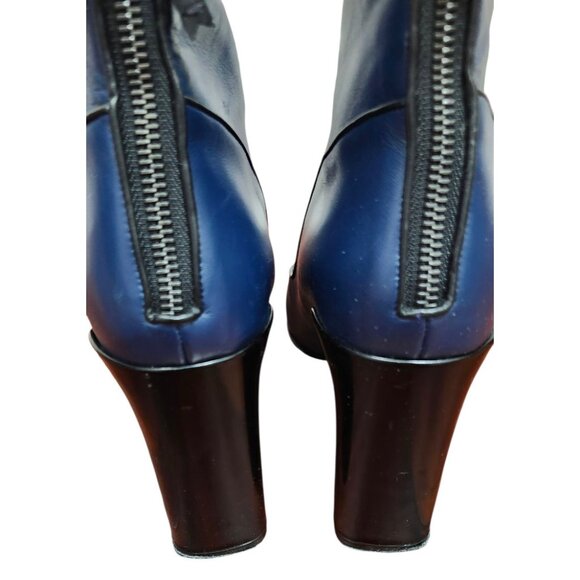 FABRIZIO VITI CAPALBIO LEATHER WINTER TIMELESS BOOTIE Size EU38/US 7.5 - Picture 12 of 16